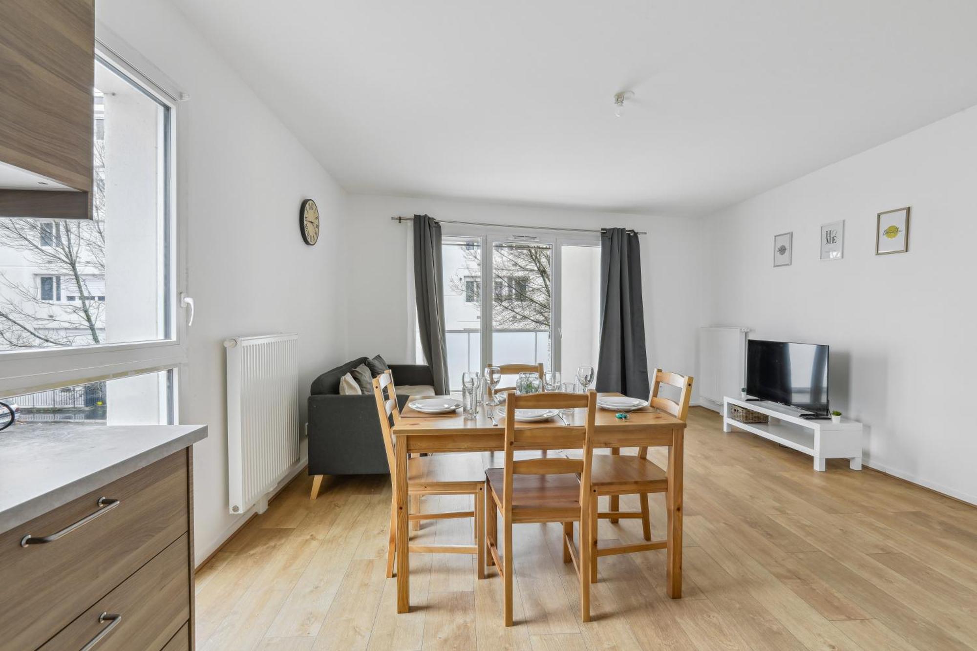 Apartament Chic Apart With Terace And Parking Rouen Zewnętrze zdjęcie