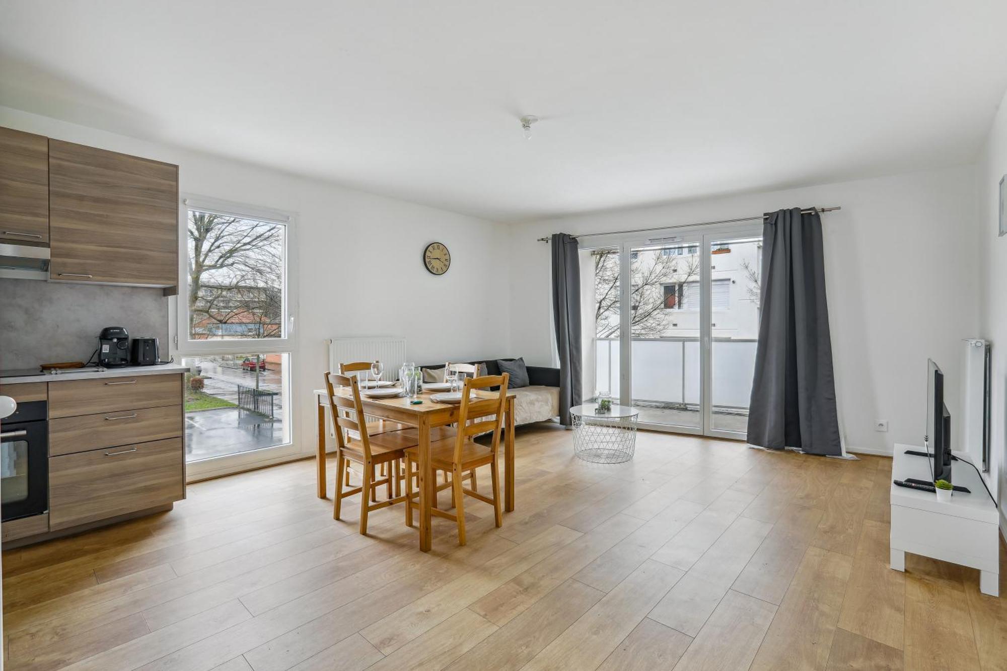 Apartament Chic Apart With Terace And Parking Rouen Zewnętrze zdjęcie